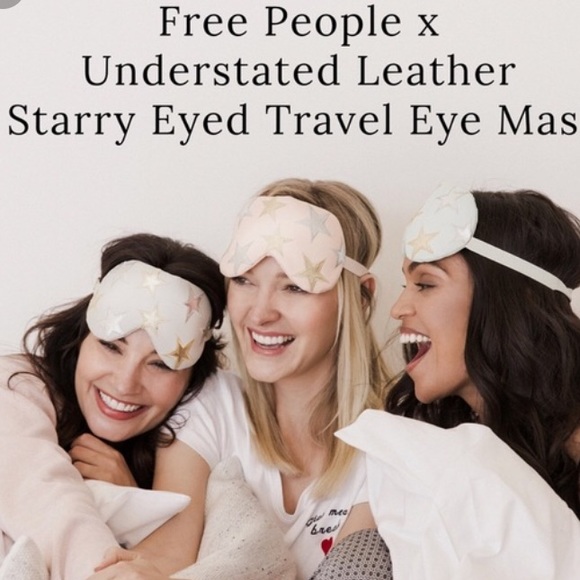 Free People Accessories - FREE PEOPLE > Leather Eye Mask